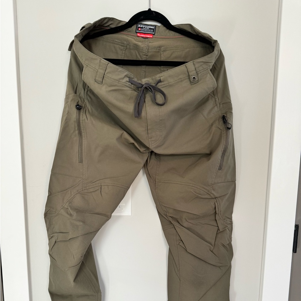 686 Anything Cargo Pants- M38 Green Relaxed Fit